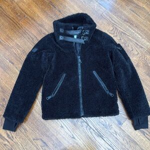 Sam Nyc Girls Sherpa Moto Jacket